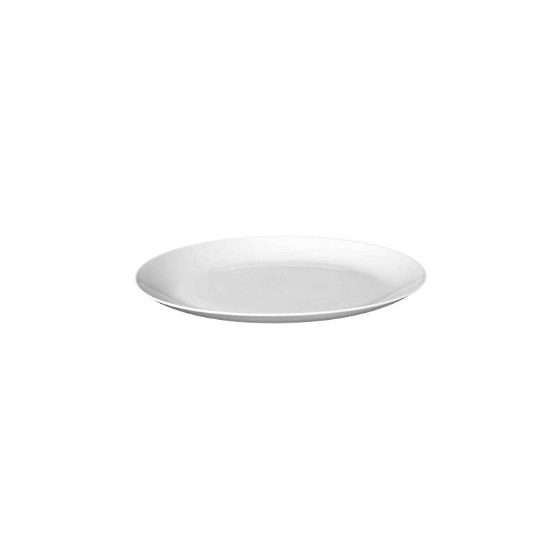 Seltmann Lido Serving Plate, Oval, White, 31.5 cm x 21