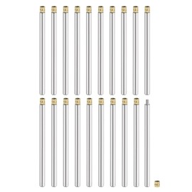 uxcell 20Pcs Sign Standoff Screws, M3 x 6mm x 78mm Metal Wall Standoff Mounts Hardware Advertising Glass Standoff Nail Acrylic Nail for Hanging Acrylic Picture Frame Panel Sign