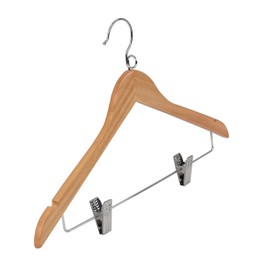 Proman Products - Kascade Hangers, Space Saving Hangers, Customize Your Closet Organization (Natural Color, 50-Pack)