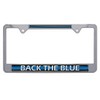 Back The Blue Police License Plate Frame