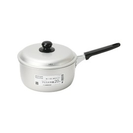 Pearl Metal HB-6434 Single Handled Pot, 7.9 inches (20 cm), Aluminum, For Gas Stoves Only, Cellet Cook