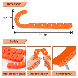 asdmm Hockey Stick Blade Protector - Ice Hockey Bat Protection Guard Cover Sleeve for Off Ice Practice,Training, Storage & Travel, 3 Pcs