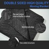 Trahefa (2 Pack) Moving Blanket, 80"x 72" Thick Moving Blankets