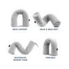 Brookstone Free Form Travel Pillow - Lightweight Flexible Memory Foam