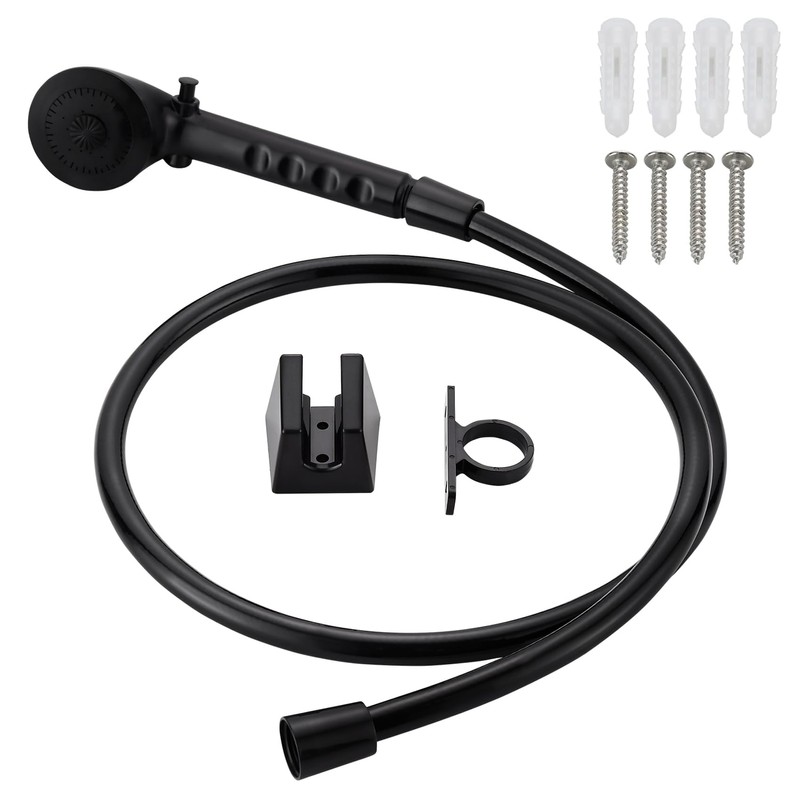 gcbcrit RV Shower Head with Hose, Outdoor Camper Handheld Shower