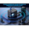 [Electric Focus] 5G WiFi Mini Bluetooth Projector 4K Support, 300