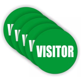 Unbranded 5x Visitor Hard Hat Stickers / Helmet Decals / Safety Labels / Safe Worker