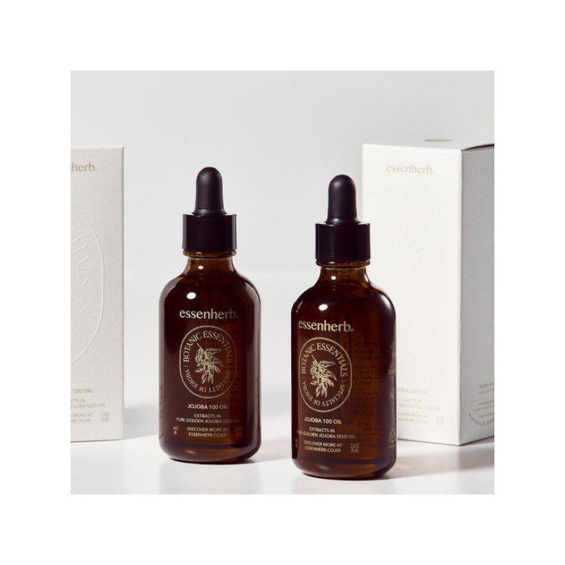 Essentherb 에센허브 호호바100 오일 60ml Essent Herb Jojoba 100 Oil