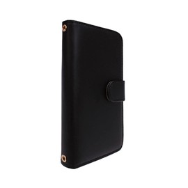 nova lite 3 compatible case notebook type case with card pocket for POT-LX2J solid color 20 colors genuine leather colorful simple Nova Lite Three cover simple strap hole shock resistant SIM-free