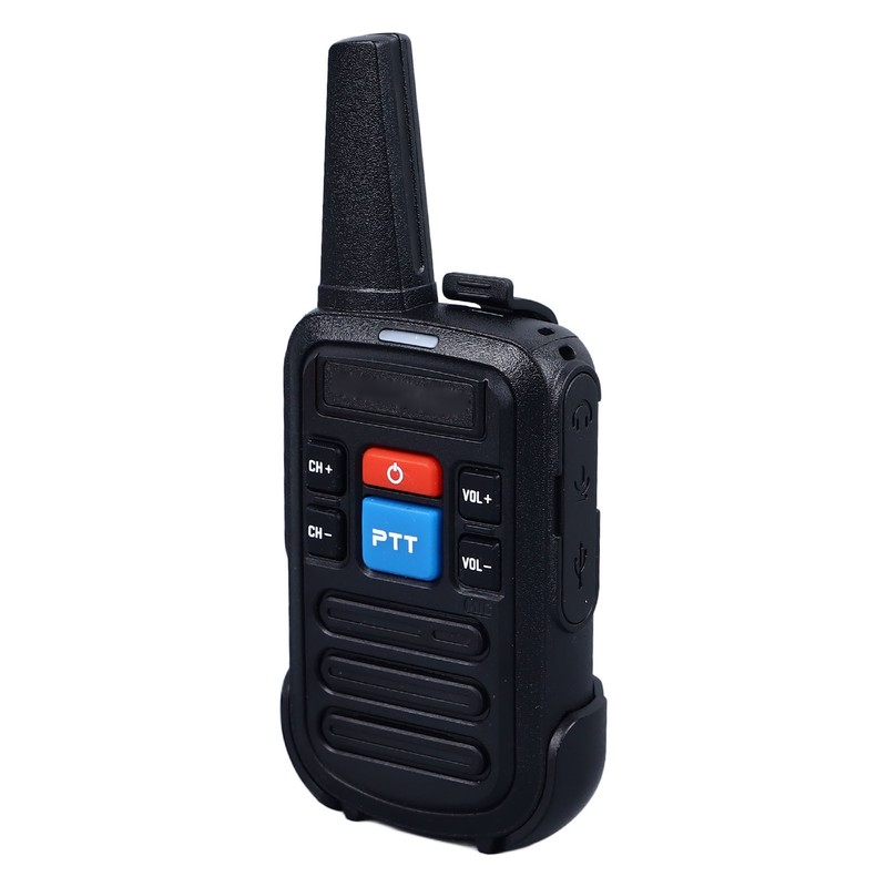 Mini Walkie Talkies 2W/0.5W 16 Channel Lightweight Two Way Radio
