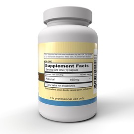 Priority One Vitmains Adrenal 160, 60 Capsules, Adrenal Support