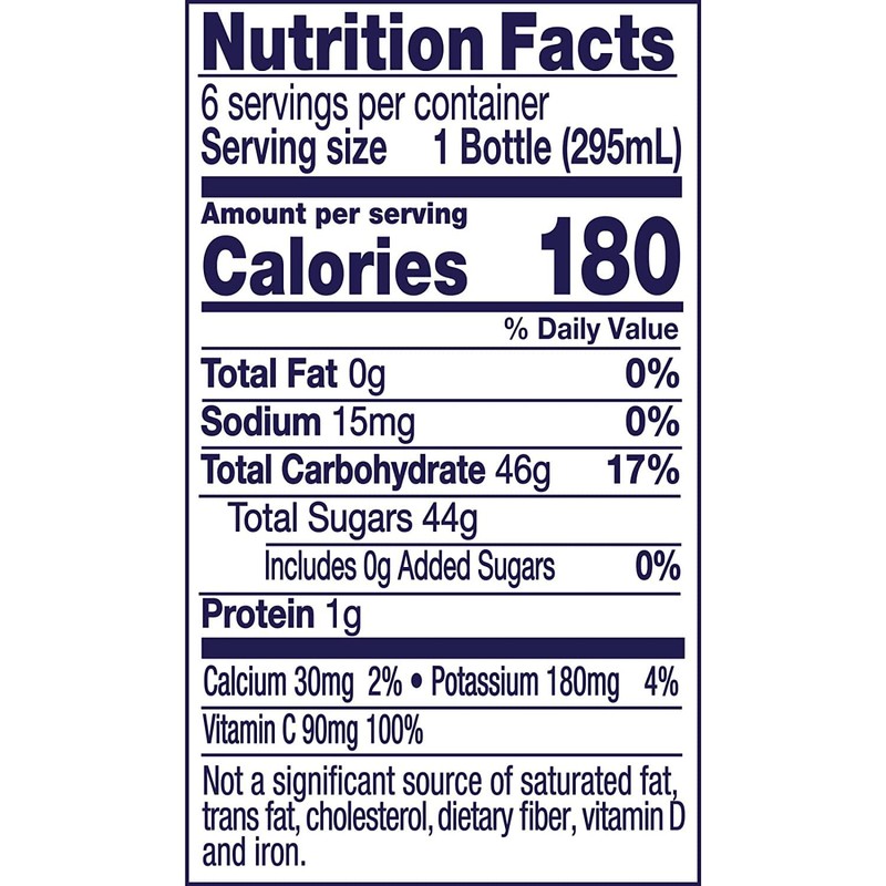 Welch's 100% Grape Juice, 6-10 oz. Cans (Pack of 4)