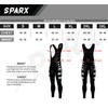 Sparx Men Winter Cycling Thermal Roubaix Bib Tights Padded Bib