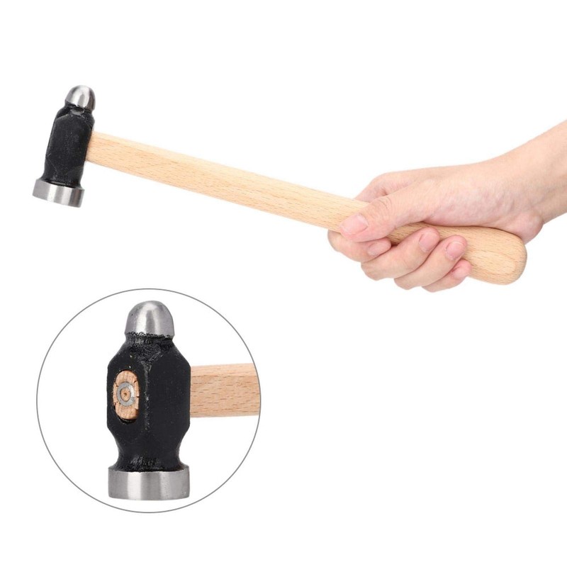 Round Hammer, Blacksmith Hammer Ball Peen Hammer Hardware Tool Household