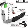 Waiter Corkscrew Wine Opener, Upgraded Heavy Duty Wine Keys, Stainless