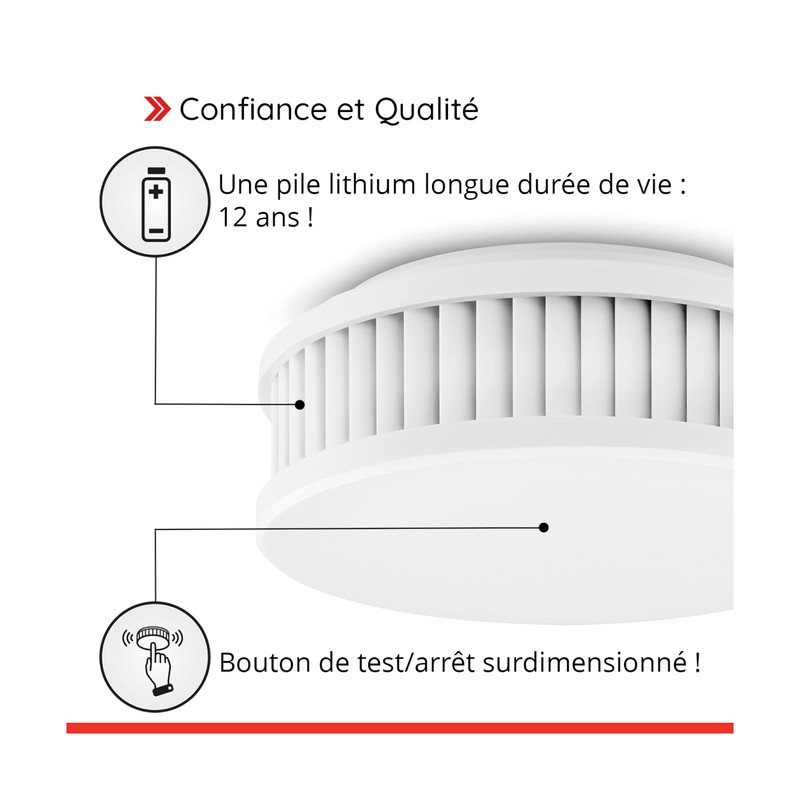 Pyrexx PX-1 12 Year Smoke Alarm, 4260236270684