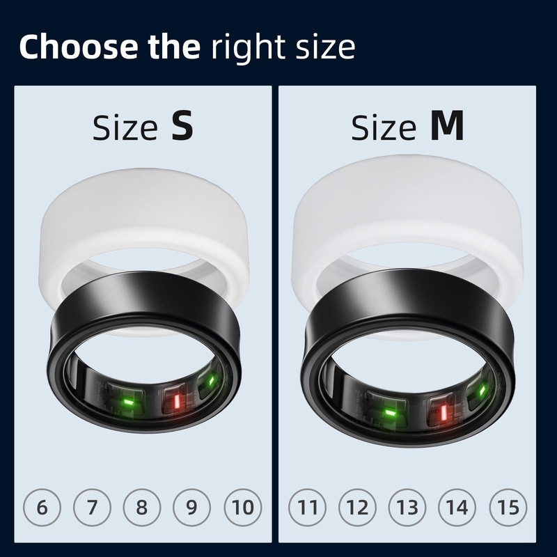 NewJourney 8 Pack Cover Compatible with Oura Ring Gen 4/3,