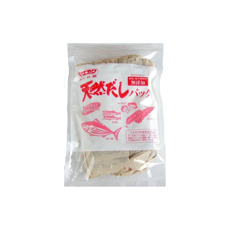 Maekawa-taste　Natural Soup Stock pack, 10gx25P　Special Selection, Japanese Dashi, Product in