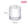sourcing map 2pcs Acrylic Cylinder Display Blocks, 50 x 50
