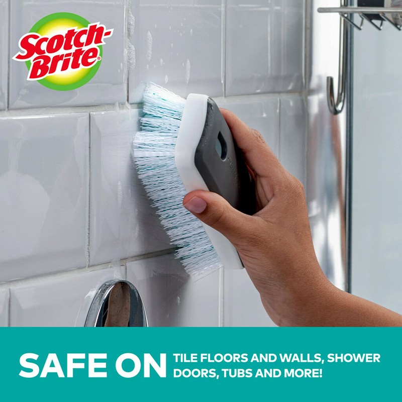 Scotch-Brite Deep Clean Brush, For Tile Floors and Walls, Shower
