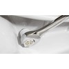 Centoco Toilet Seat Round, Lock In Place, Fast-N-Lock Mounting, Open
