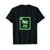 Neon Element Green Periodic Table Chemistry Nerd Costume T-Shirt