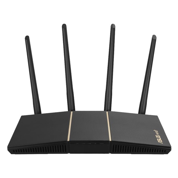 ASUS WiFi RT-AX57 Wireless Router with latest WiFi 6 2402+574Mbps v6 Plus / OCN Virtual Connect, Easy to Set Functions in App, Great for Gaming & Streaming, Mesh/Security Features 3 Levels 4LDK