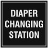 Signs ByLITA Square Diaper Changing Station Sign - Easy Installation