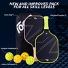 TOGRA TOGRA Pickleball Paddles Set of 2, USAPA Approved Carbon