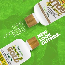 Nature's Plus NaturesPlus Source of Life Gold Liquid 236ml - High Potency Food Based Multivitamin and Mineral - Energy and Immune Support - Vegetarian, Gluten Free