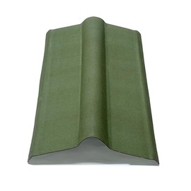 Onduline Ridge Cover 1 m Length, Suitable for ONDULINE Easyline, Ondalux, Base and Duro/S Plates (Intense Green)