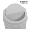 ULTECHNOVO Small Trash Can with Rotating Lid: Tiny Wastebasket for