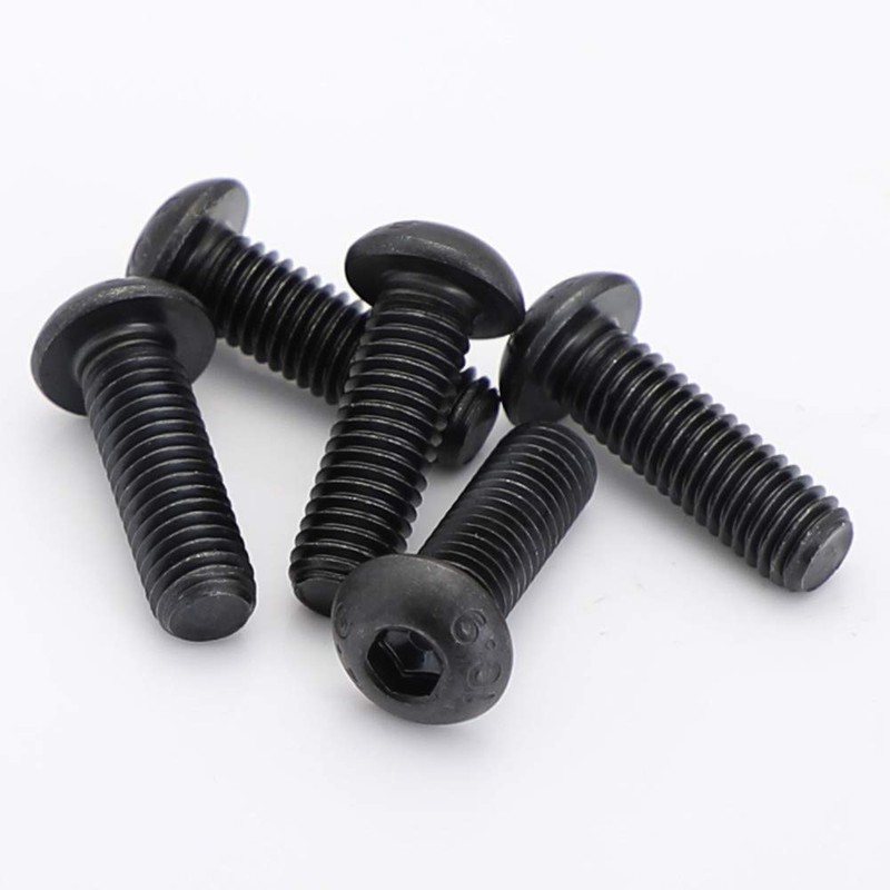 1/4-20 x 3/4" Button Head Socket Cap Screws, Allen Socket