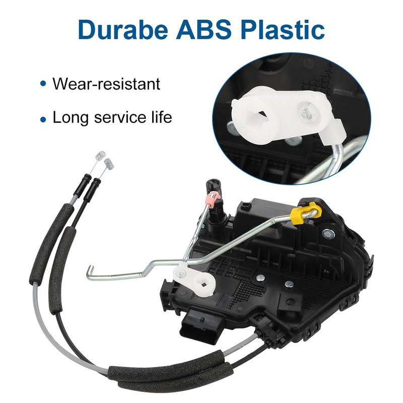 WMPHE Front Left Door Lock Latch Actuator, Metal Door Latch