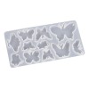 Molde De Silicona De Mariposa, Molde Colgante De Resina Para