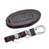 Happyit Leather Car Key Cover Case Keychain for Nissan Qashqai