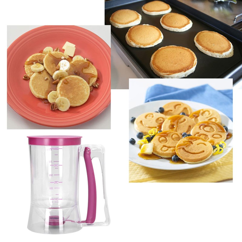 Batter Dispenser PP Material BPA Pancake Batter Dispenser Trigger Handle
