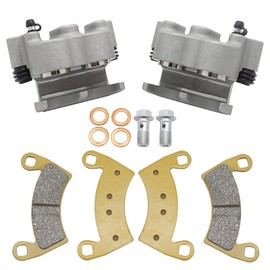 Rear Brake Caliper for Polaris RZR 1000 XP, RZR Turbo, RZR RS1, RZR 900 4-Seater Without Bracket OEM# 1912141 1912142 1912478 1912479