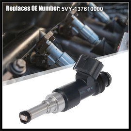 Hihaha 5VY-13761-00-00 Fuel Injector Nozzle for Yamaha YZF-R1 2004-2005 for Yamaha FZ-1 2006 for Yamaha R1 2006 for Yamaha FZ1 2007-2014 Durable Material