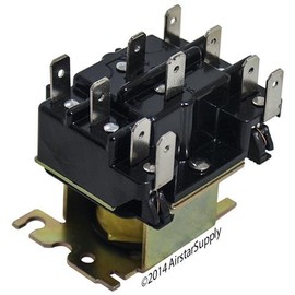 Bryant - 92-340 Replacement Heavy Duty Switching Fan Relay DPDT 24 VAC Coil