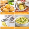 KISPATAI Potato Ricer,Multifunctional Fruit Vegetable Masher for Smooth Fluffy Mashed