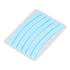 30 Pairs Silicone Eyelash Lift Curved Shape Reusable Soft Rods