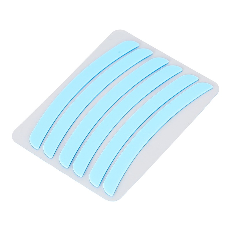30 Pairs Silicone Eyelash Lift Curved Shape Reusable Soft Rods