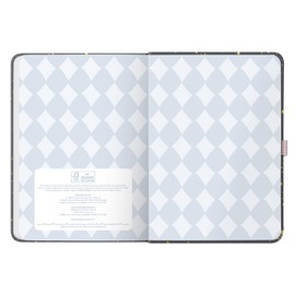 Busy B 2026 A5 Family Diary - Weekly Planner with 5 Schedules, Charcoal & Gold Foil Cover - Life Planner for Busy Families - Includes Year Planner, Birthdays & Tear-Off Notes