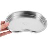 KOMBIUDA Stainless Steel Tray Emesis Basin Reusable Leakproof Metal Utility