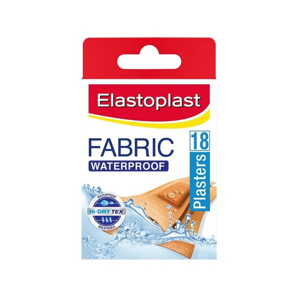 Elastoplast Fabric Waterproof, 18 Count