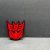 UsaStandard 2x Decepticon Transformer Mask Car Fender Badge Acrylic Emblem