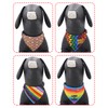 PET SHOW 4 Pack Pride Month Dog Bandanas Slide on
