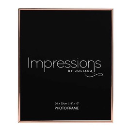 8" x 10" - Copper Plated Photo Frame Oblong Thin