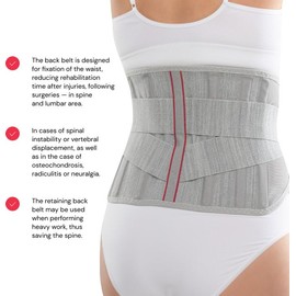 Lauma Medical BB111 Back-Support Belt, L LM-BB111-3